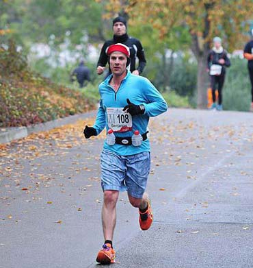 Beim Bottwartal-Marathon - Benjamin Erhardt, 42 km, 3:19:19 h (von Benjamin Erhardt)